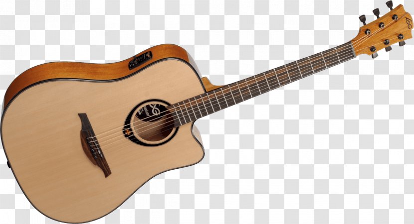 Lag Acoustic Guitar Acoustic-electric - Silhouette Transparent PNG