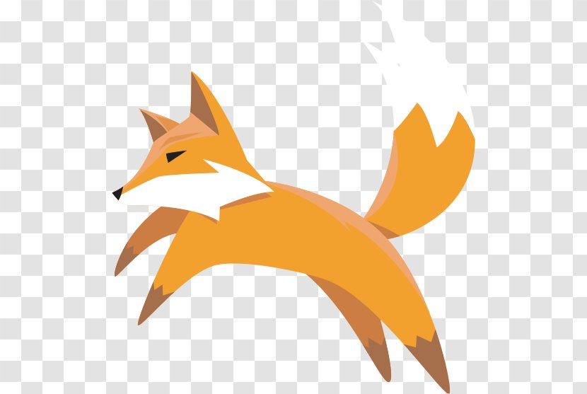 Fox Cartoon - Kit - Tail Transparent PNG