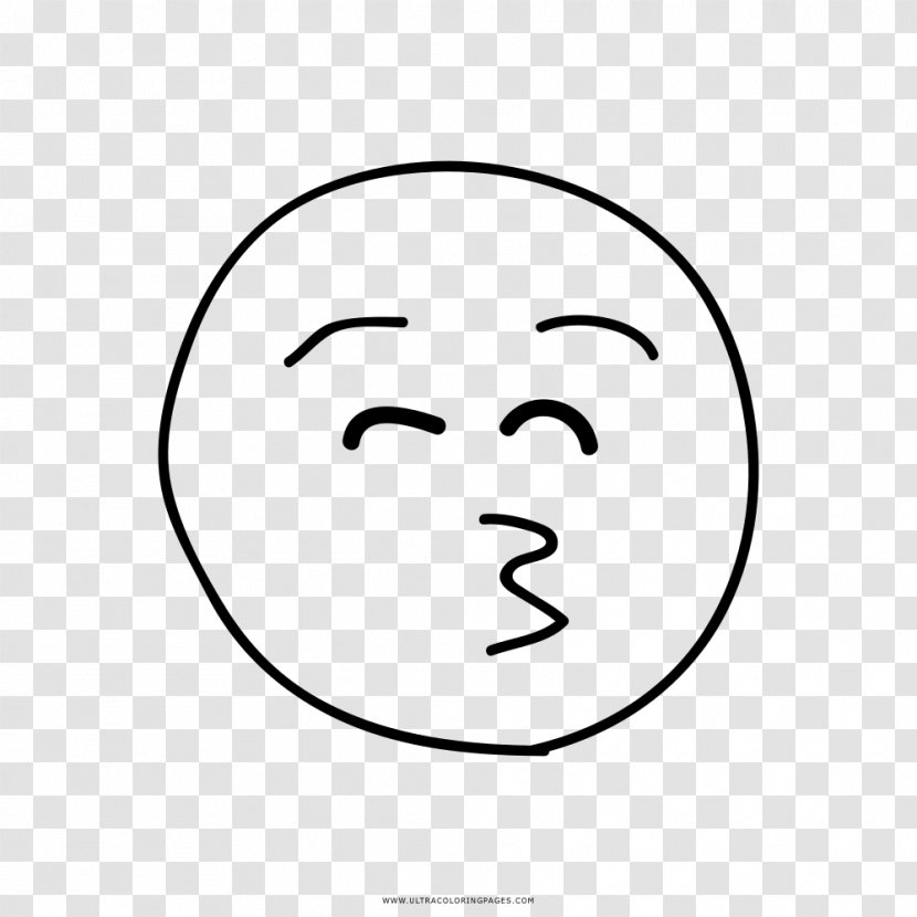 Coloring Book Line Art Drawing Emoji Painting - Monochrome Photography Transparent PNG