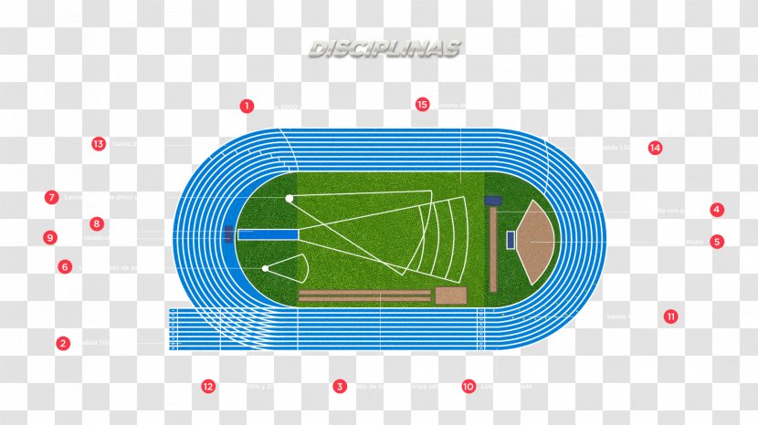 Athletics Field Sports Venue Game - Text - Atletismo Transparent PNG
