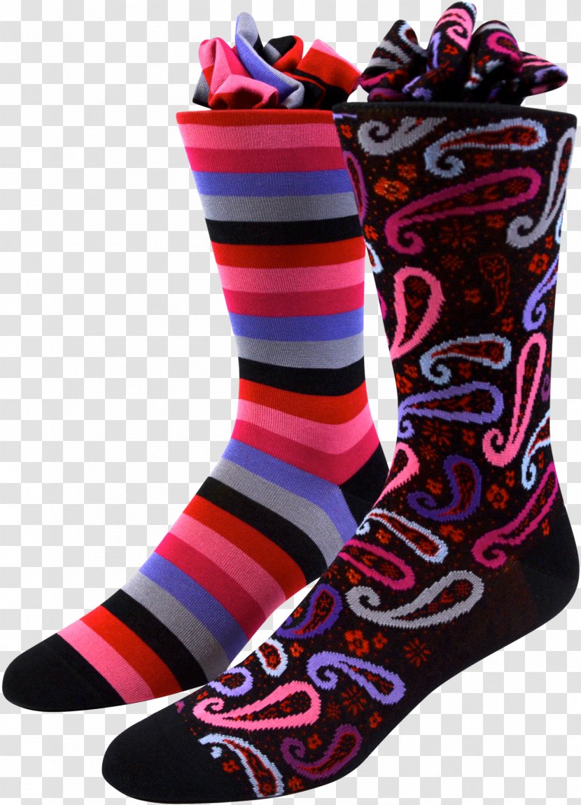 Sock Shoe Purple Hosiery Footwear - Socks Transparent PNG