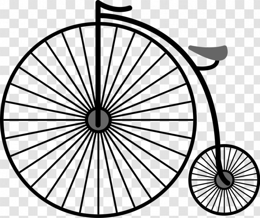 Penny-farthing Bicycle Clip Art - Bicycles Pictures Transparent PNG