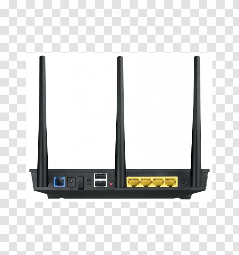 ASUS RT-N18U Wireless Router RT-AC66U RT-N66U - Ieee 80211ac Transparent PNG