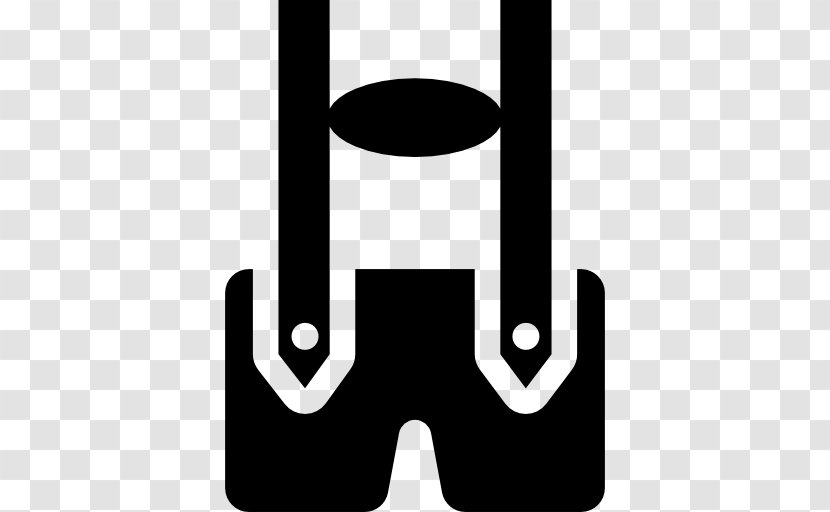 Pants Download - Black - Suspenders Transparent PNG