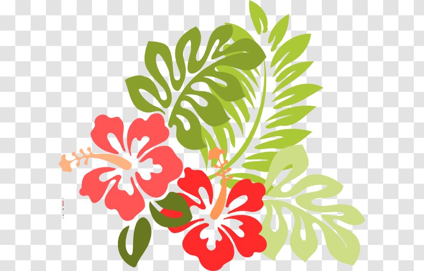Hawaiian Flower Clip Art - Hawaii - Drawing Transparent PNG