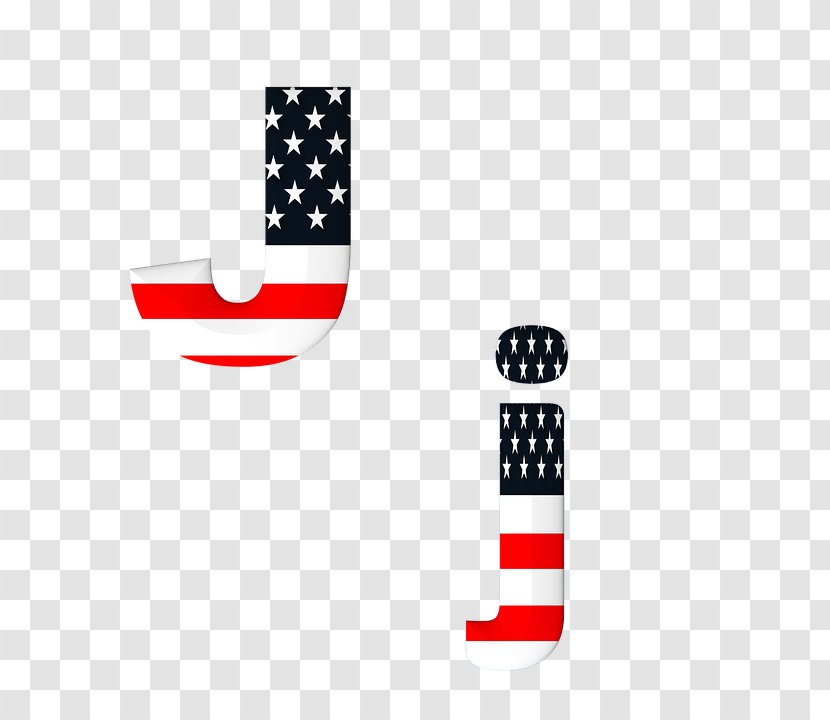 United States Of America Alphabet Flag The Letter Transparent PNG