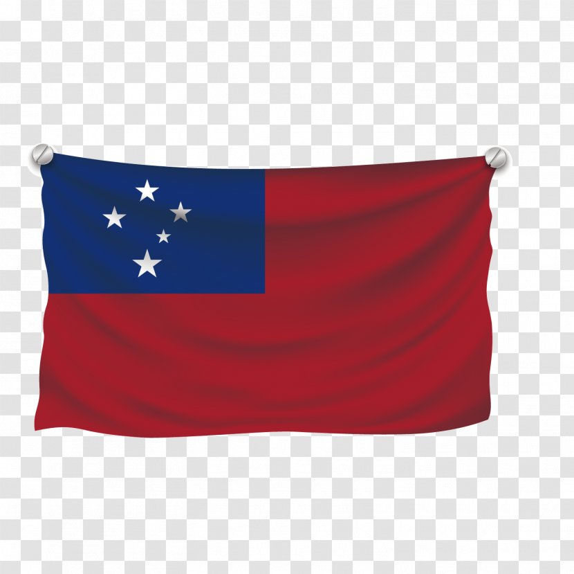 Flag Euclidean Vector Icon - National - Country Samoa Transparent PNG