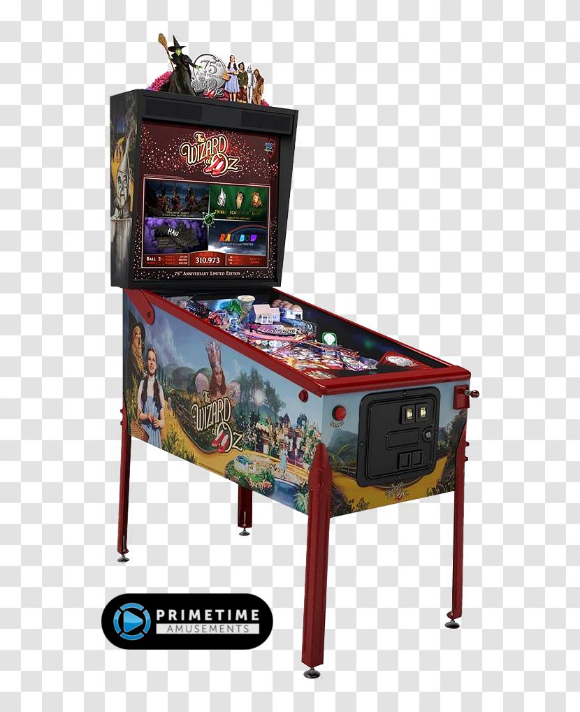 Jersey Jack Pinball The Wizard Of Oz Hall Fame: Williams Collection Game - Chicago Gaming Transparent PNG