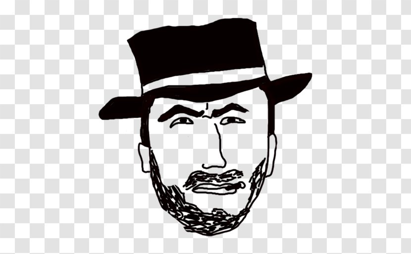 Clip Art Hat Facial Hair - Headgear - Clint Eastwood Transparent PNG