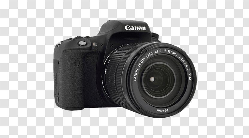 Digital SLR Canon EOS 80D 760D 750D Camera Lens Transparent PNG