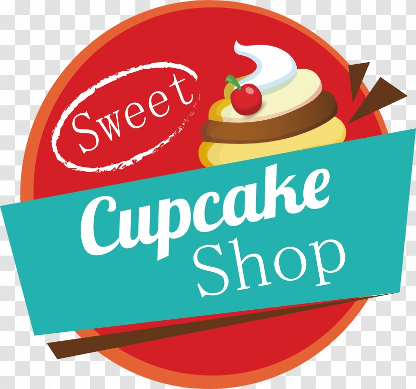 Bakery Cupcake Logo - Illustration - Cake Shop Design Transparent PNG