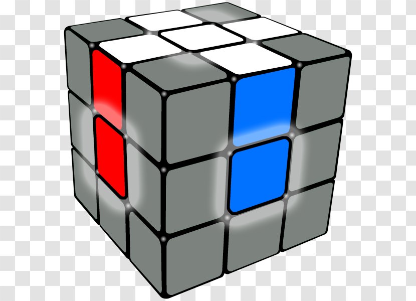 The Simple Solution To Rubik's Cube CFOP Method Puzzle - Dice Transparent PNG