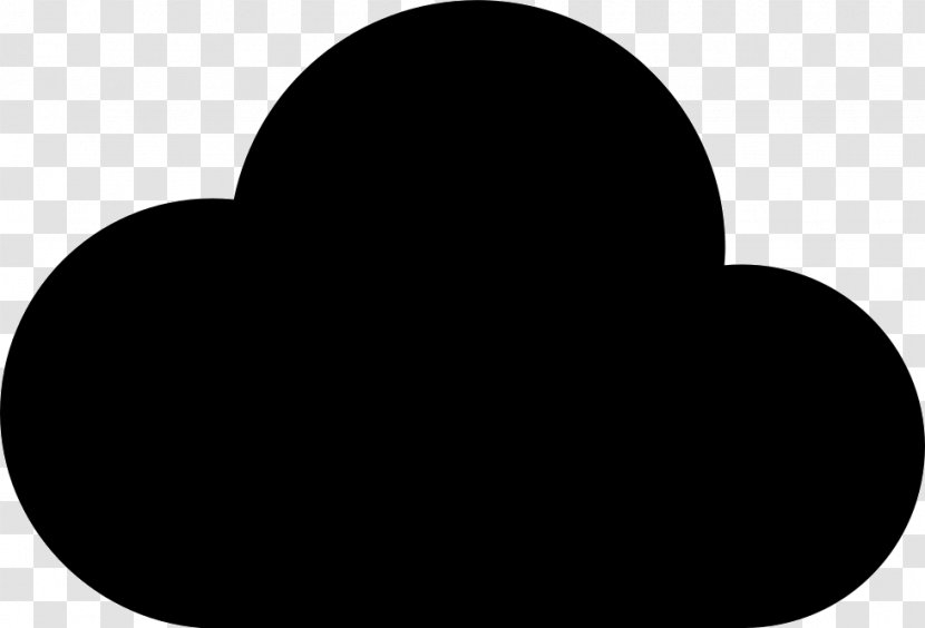 Cloud Drawing - Symbol Blackandwhite Transparent PNG