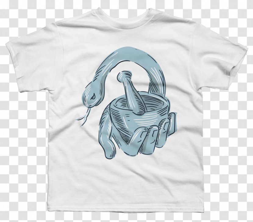 T-shirt Drawing Mortar And Pestle - Tree Transparent PNG