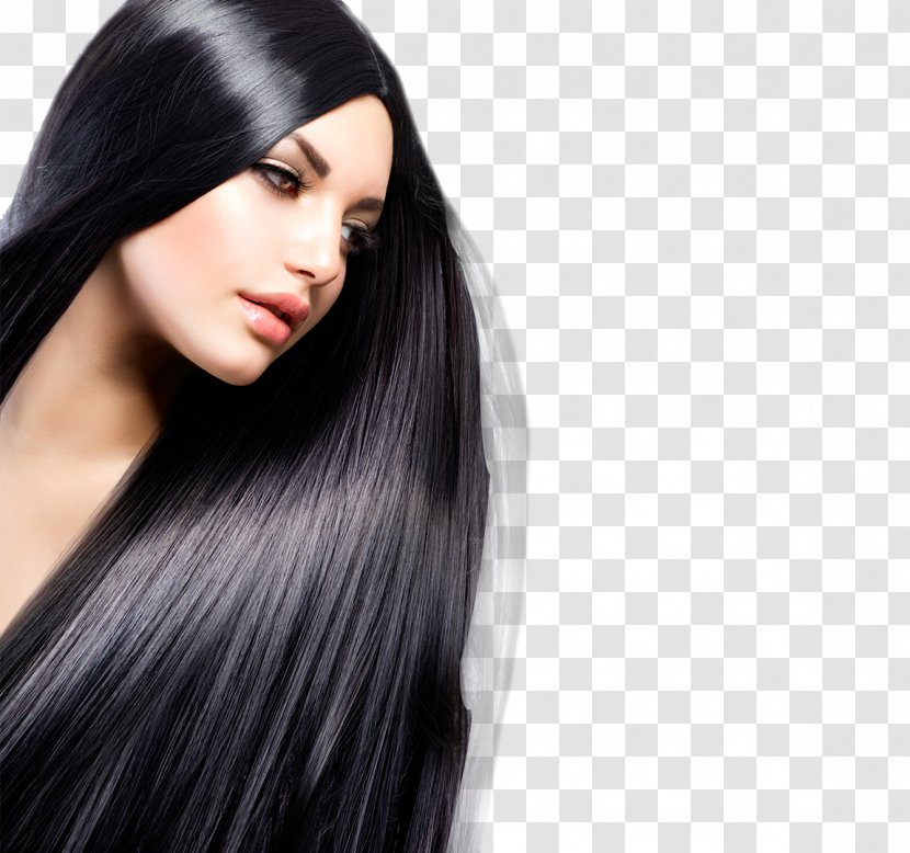 Beauty Parlour Hairdresser Hair Straightening Coloring - Wig - Model Transparent PNG
