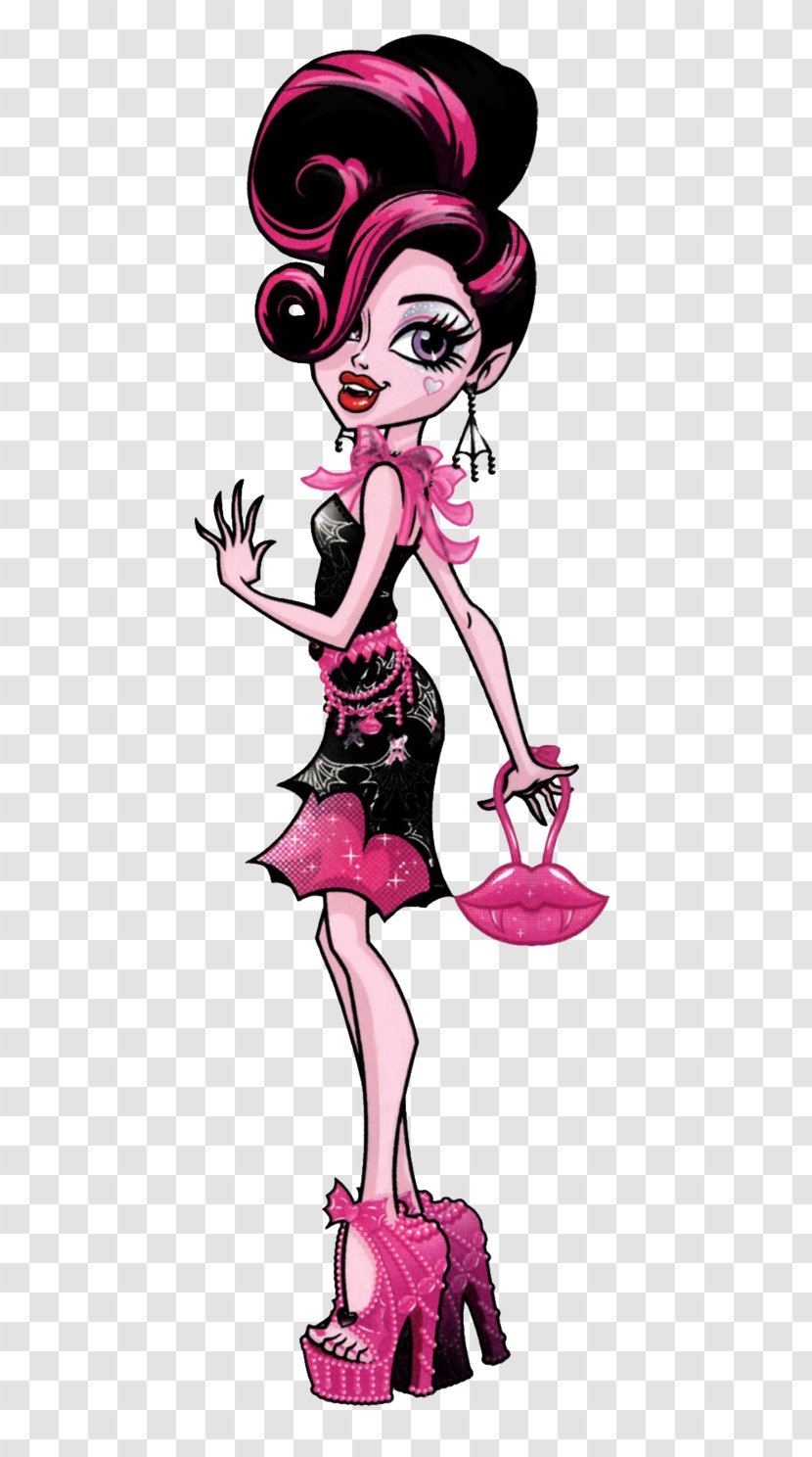 Draculaura Frankie Stein Monster High Cleo DeNile Ghoul - Flower Transparent PNG