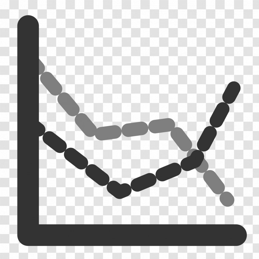 Line Chart Graph Of A Function Clip Art - Drawing Transparent PNG