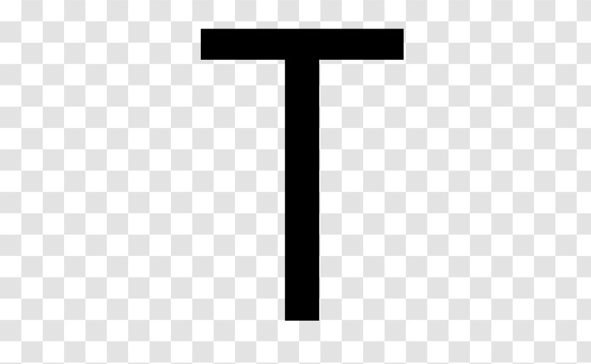 Letter Symbol - Black - Türkiye Transparent PNG
