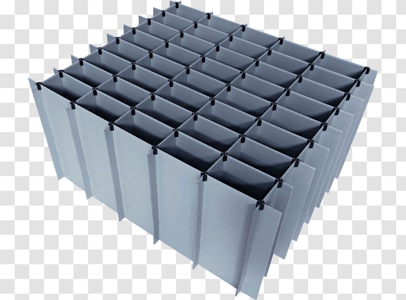 Corrugated Plastic Polypropylene Crate Box - Daylighting Transparent PNG