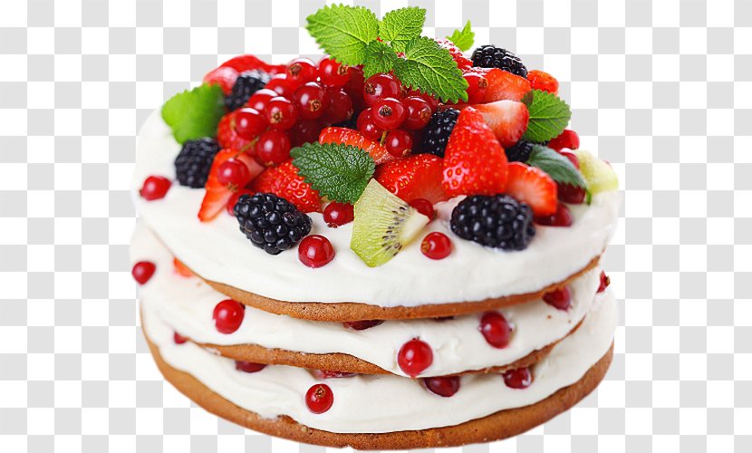 Fruitcake Strawberry Cream Cake Ice Frosting & Icing - Patisserie - Cheesecake Transparent PNG