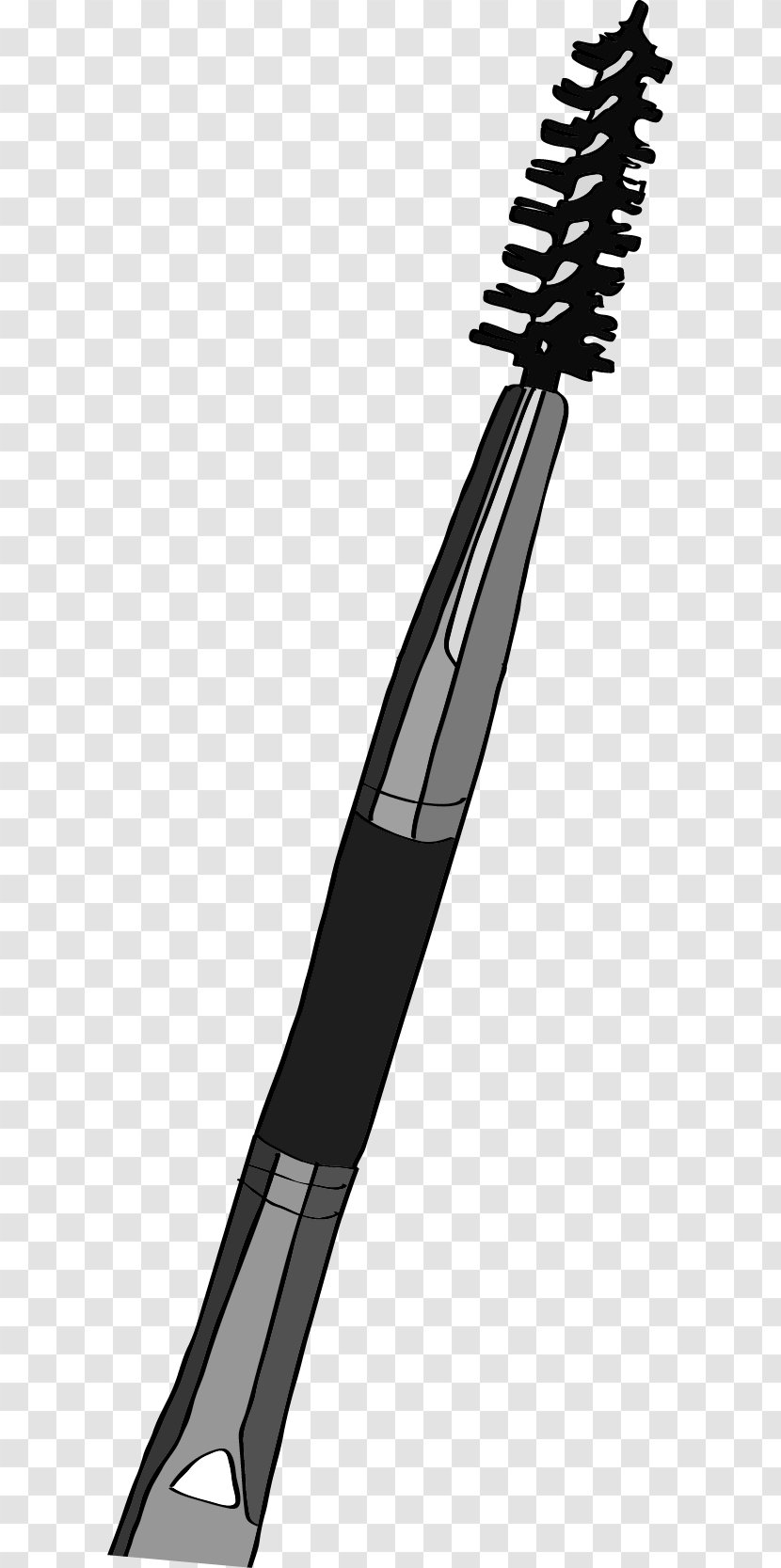Cartoon Makeup Brush - Cold Weapon - Eyelash Eraser Transparent PNG