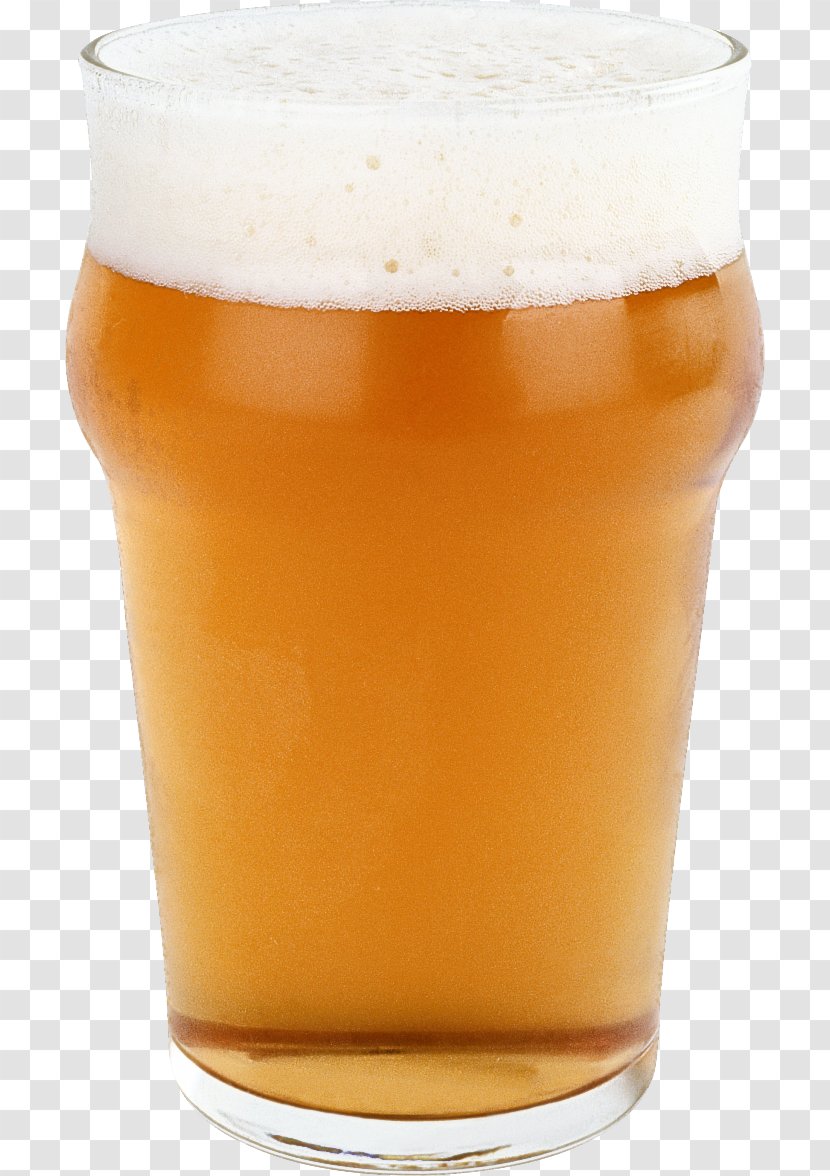 Pint Glass Beer Drink Lager - Wheat - Drinkware Cocktail Transparent PNG