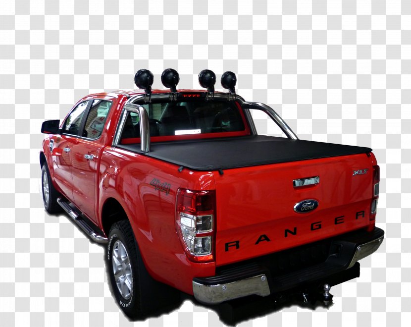 Car Pickup Truck Ford Ranger EV Vehicle - Model Transparent PNG