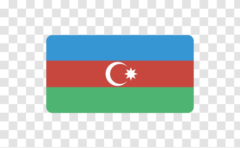 Flag Green Rectangle Font - National - Azerbaijan Transparent PNG
