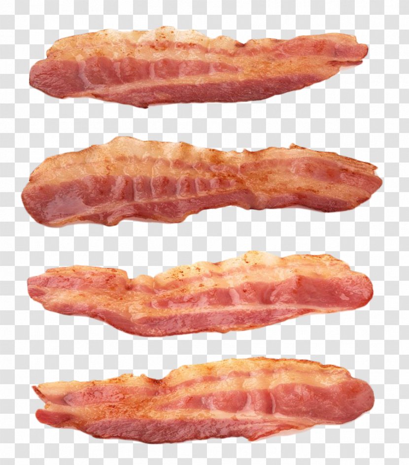 Chicken Fried Bacon Barbecue Ham Meat Transparent PNG