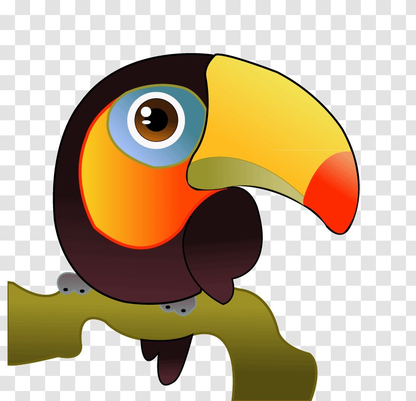 Toco Toucan Bird Clip Art - Beak Transparent PNG