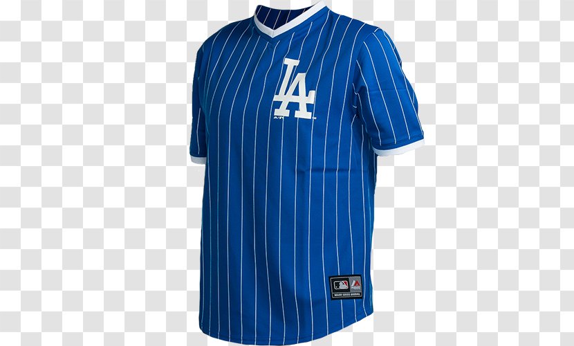Sports Fan Jersey T-shirt Los Angeles Dodgers Sleeve - Uniform Transparent PNG