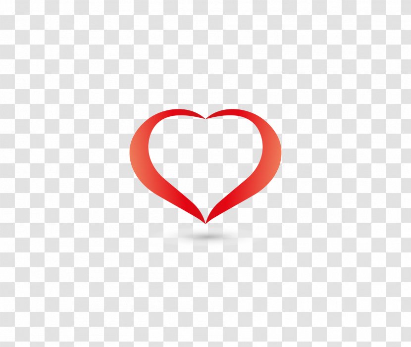 Red Heart Pattern - Vector Diagram Transparent PNG