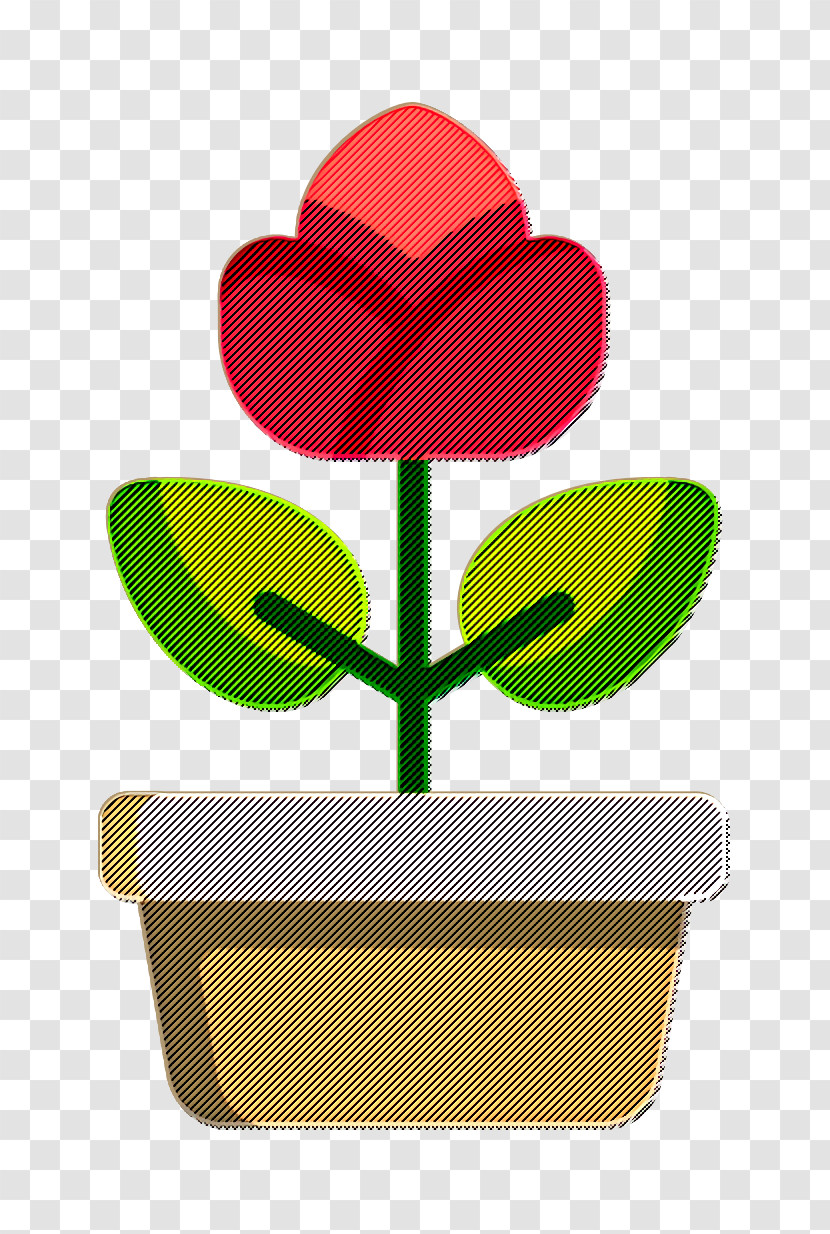 Flower Icon Tulip Icon Gardening Icon Transparent PNG