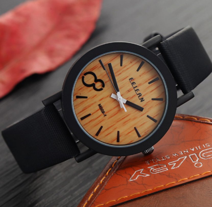 Watch Strap Leather Quartz Clock - Buckle - Watches Transparent PNG