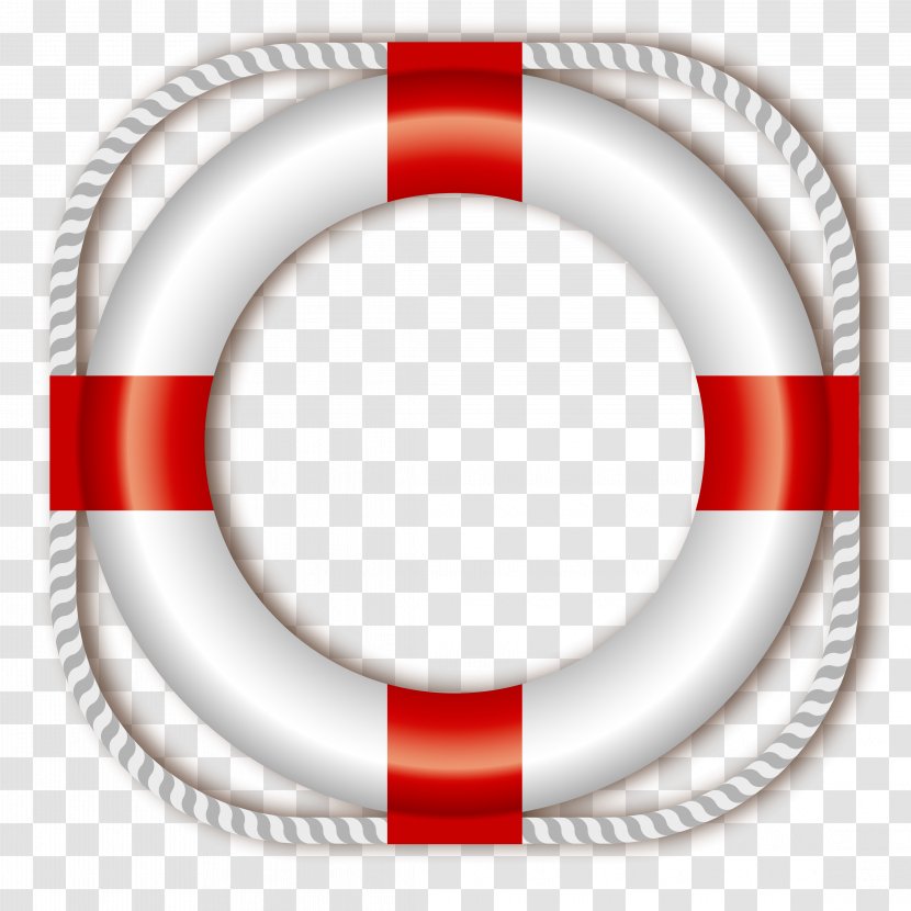 Lifebuoy Clip Art - Red - Marker Transparent PNG