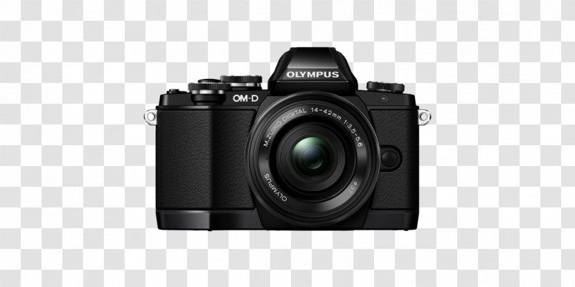 Olympus OM-D E-M10 E-M5 Mark II Camera OM System - Mirrorless Interchangeable Lens Transparent PNG