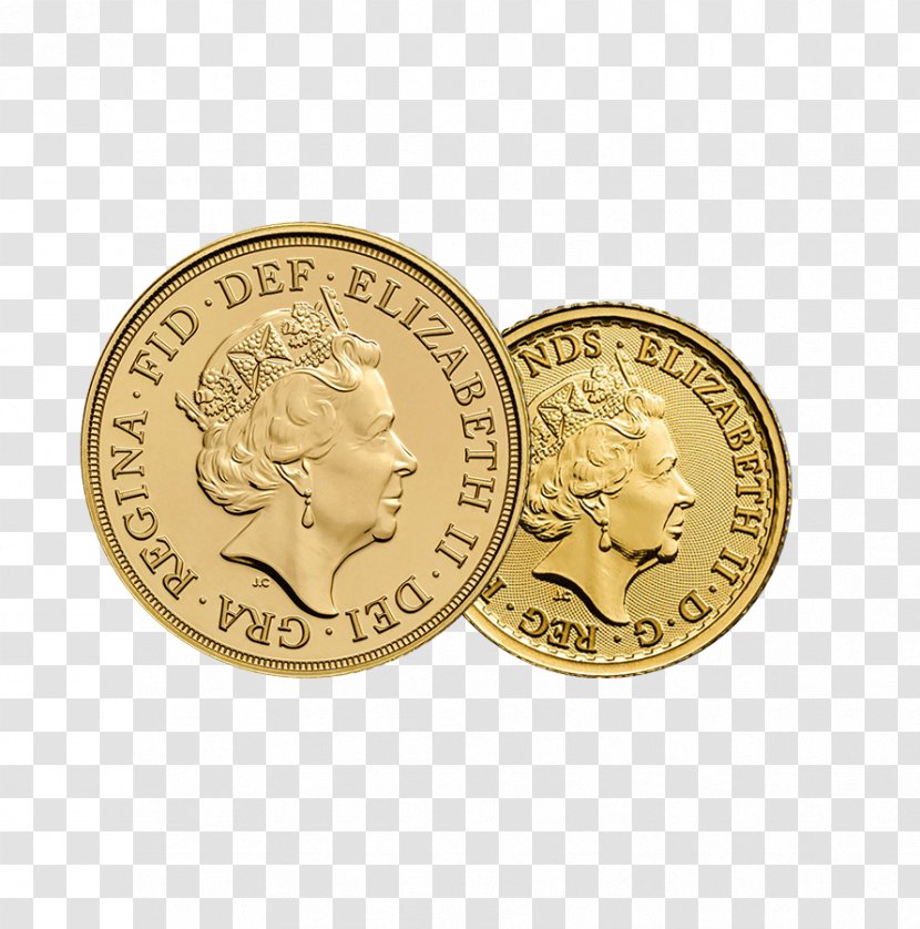 Royal Mint Half Sovereign Coin Gold - Collecting Transparent PNG
