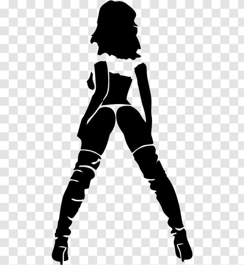 Silhouette Clip Art Woman Illustration Girl - Human Leg - James Bond Transparent PNG
