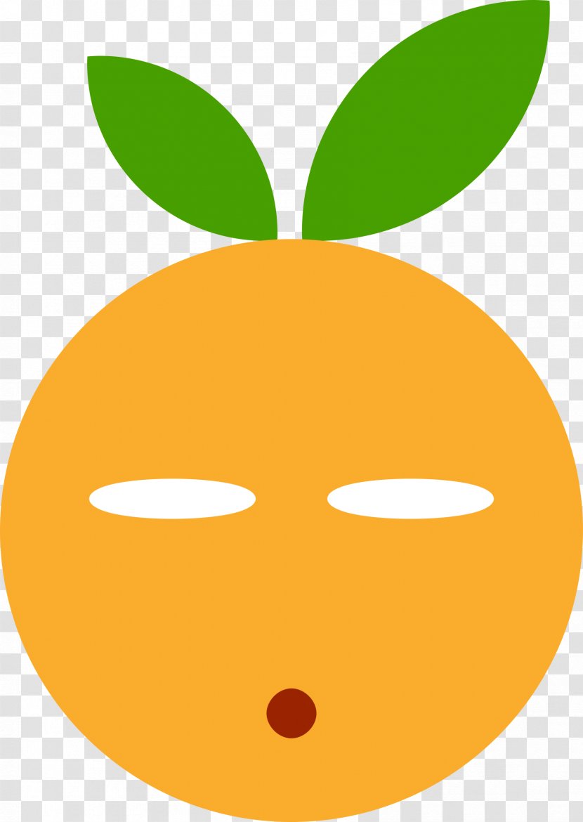 Smiley Emoticon Wink Clip Art - Orange - 3 Transparent PNG