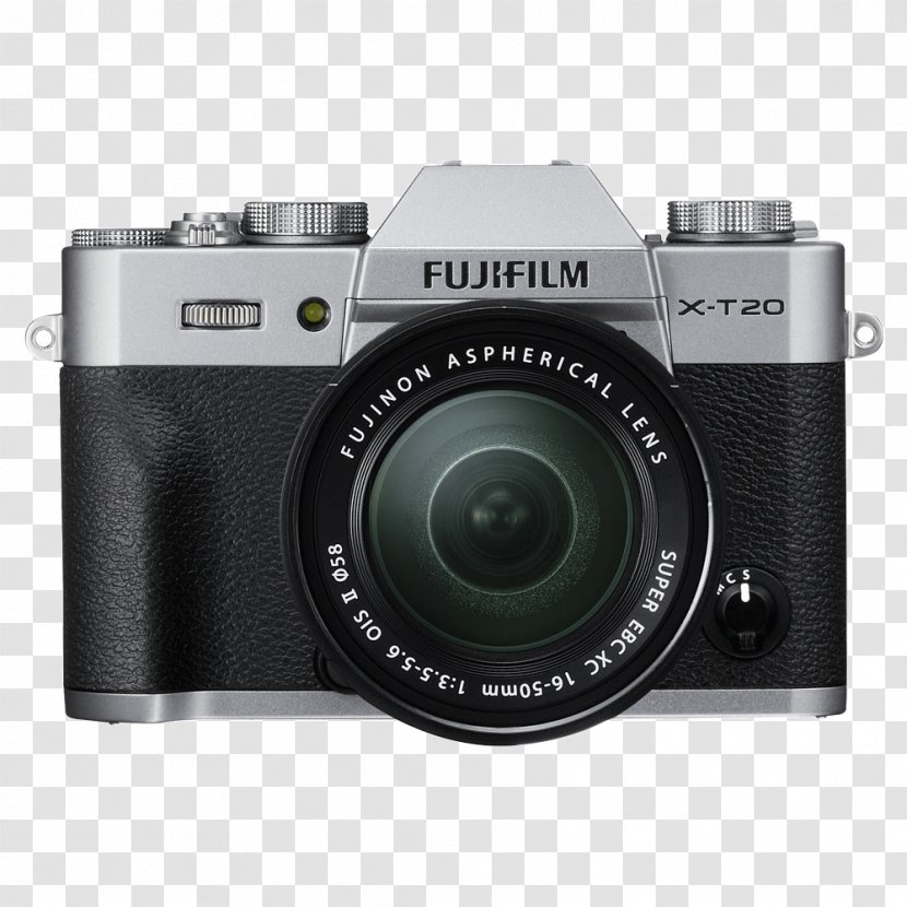 Fujifilm X-T20 Mirrorless Interchangeable-lens Camera 富士 - Lens Transparent PNG