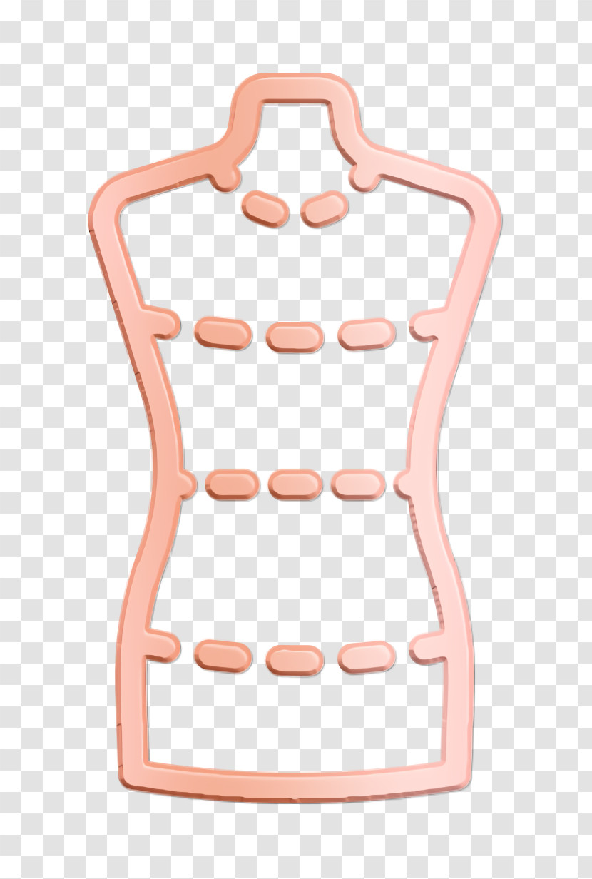 Sewing Elements Icon Fashion Icon Dummy Icon Transparent PNG