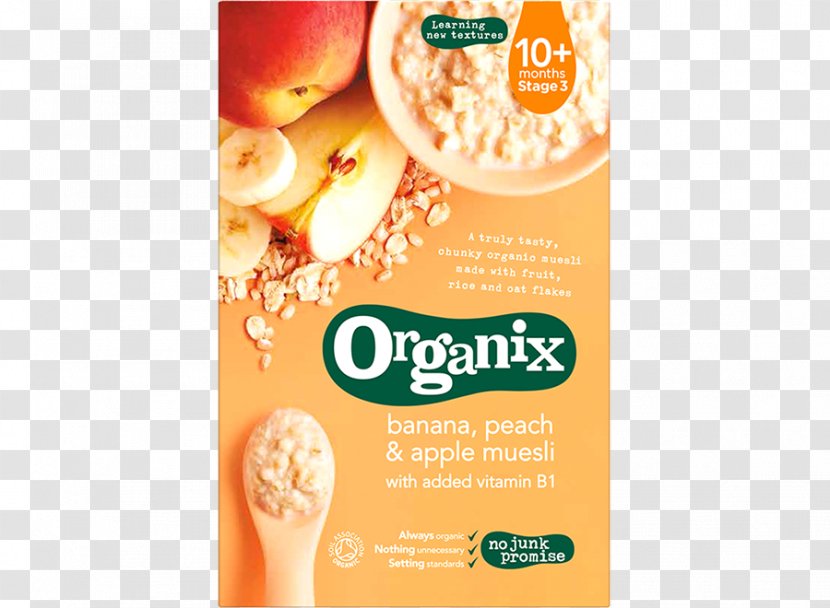 Muesli Breakfast Cereal Organic Food Baby Banana Transparent PNG