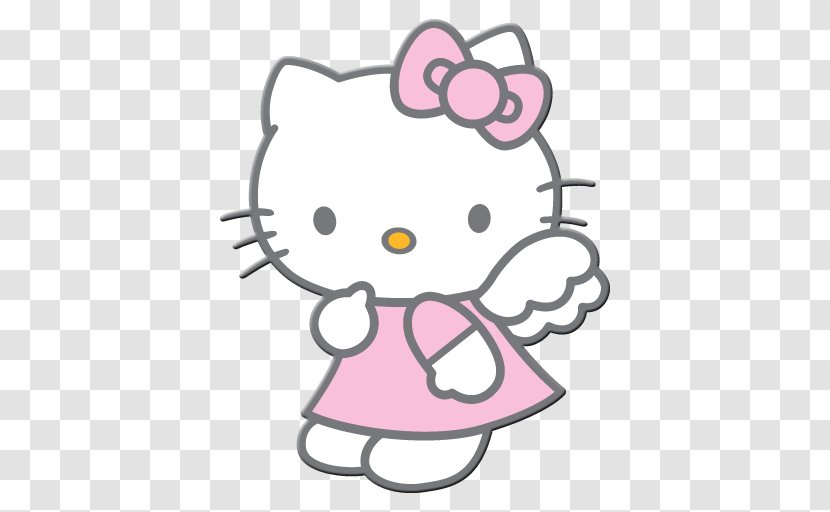 Hello Kitty Clip Art Image Birthday - Frame - Carroll Transparent PNG
