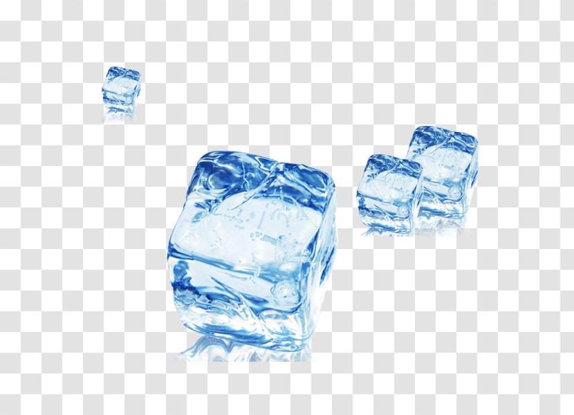 Ice Raw Footage Freezing Cube - Heart Transparent PNG