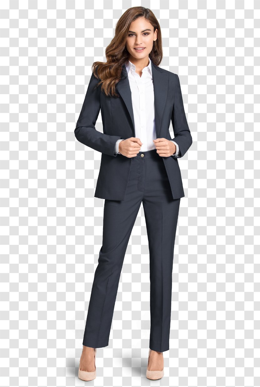 Blazer Tuxedo Pant Suits Pants - Standing - FEMALE SUIT Transparent PNG