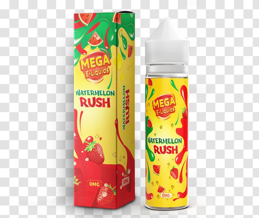 Electronic Cigarette Aerosol And Liquid Flavor Juice Watermelon Rush - Water Melon Transparent PNG