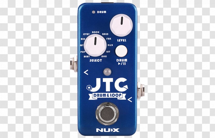 Effects Processors & Pedals Nux NDL-2-JTC Loop Guitar String Instruments - Watercolor - Acoustic Jam Transparent PNG
