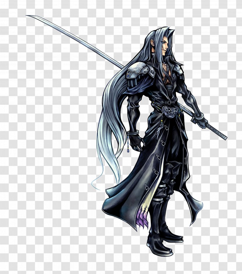 Final Fantasy VII Remake Dissidia 012 Sephiroth - Compilation Of Vii - Kingdom Hearts Transparent PNG