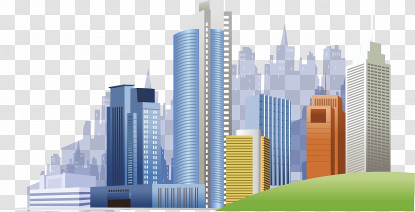 Urban Area Rural Suburb Clip Art - Skyline - Wind Transparent PNG