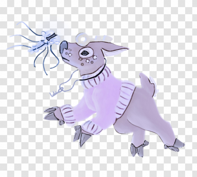 Cartoon Violet Animation Drawing Transparent PNG